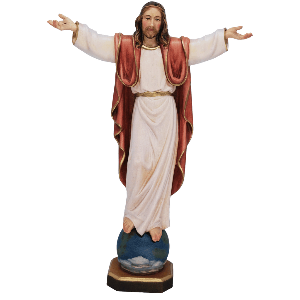 Jesus Statue Wood Savelli Religious