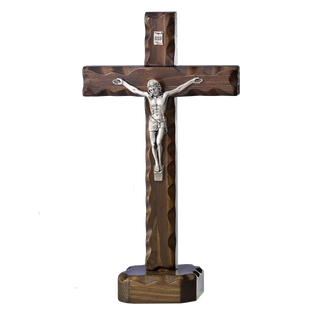 Wood Standing crucifix