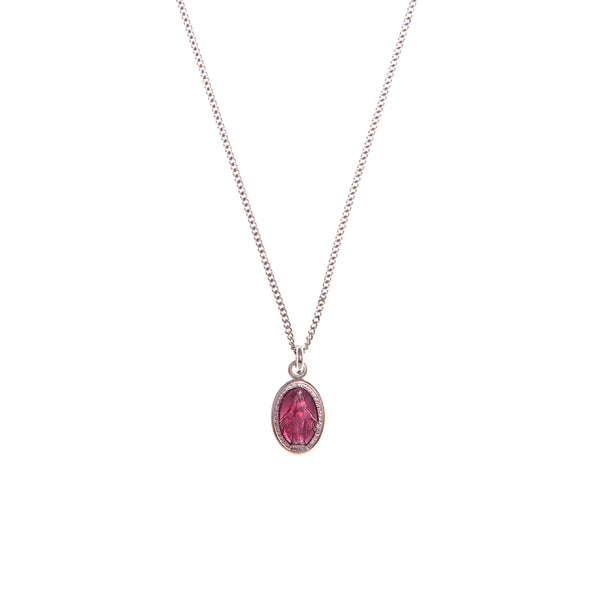 pink miraculous necklace