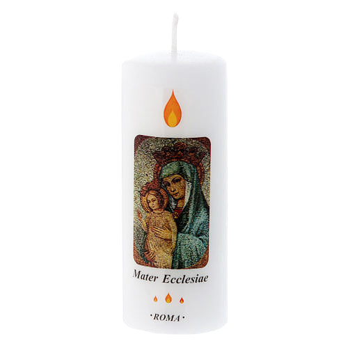 Mater Ecclesiae candle