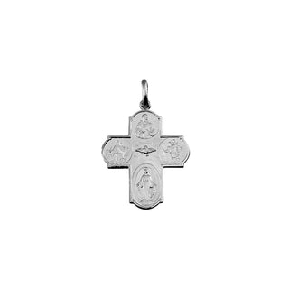Sterling silver scapular cross