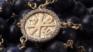 The Christogram, a symbol of Christian devotion