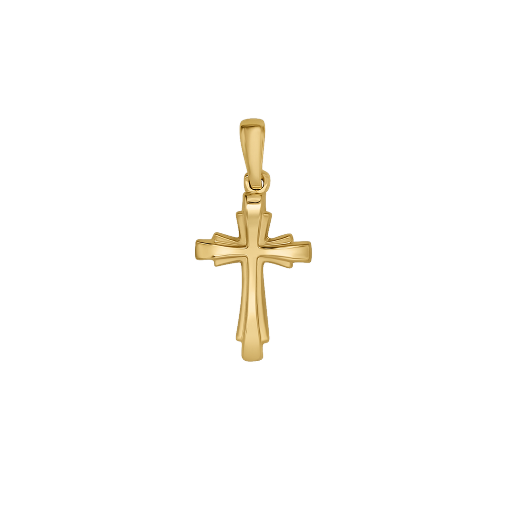 18k Gold Cross Pendant | Savelli Religious