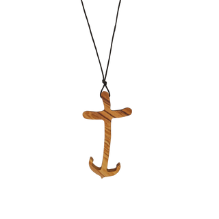 Anchor of hope cross necklace