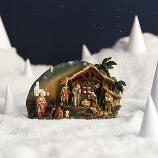 Manger Scene in Resin