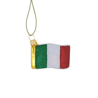 Italian flag Christmas ornament