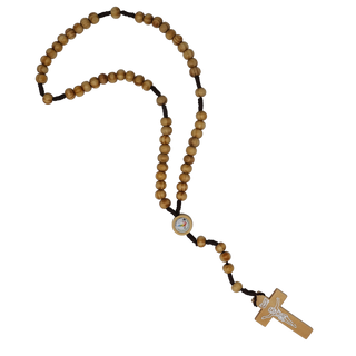 Jubillee 2025 rosary wood