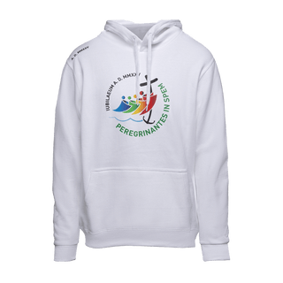 Jubillee 2025 white hooded sweatshirt