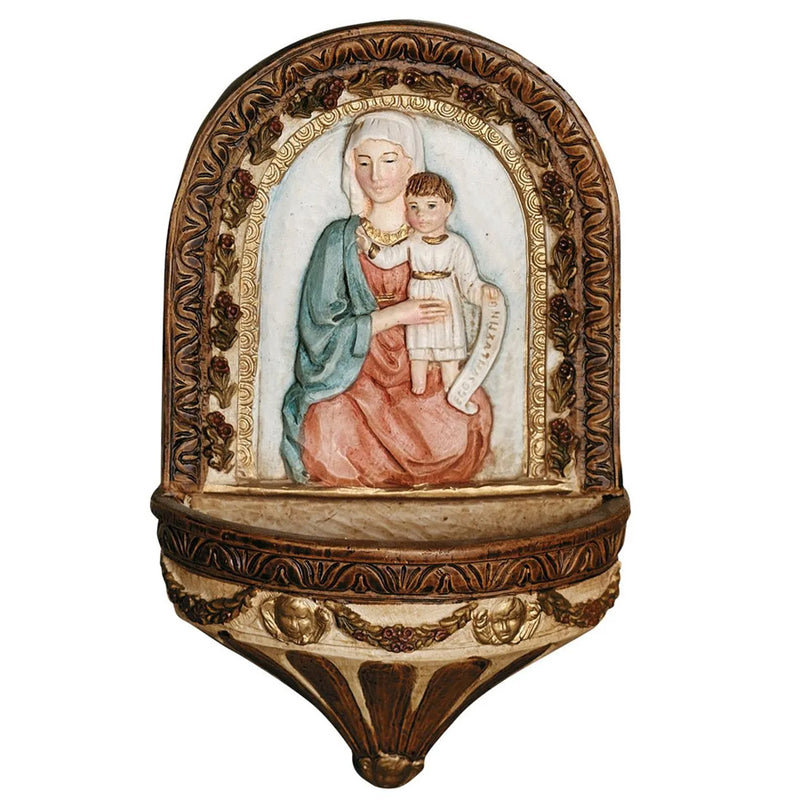 MADONNA WITH CHILD - HOLY WATER FONT