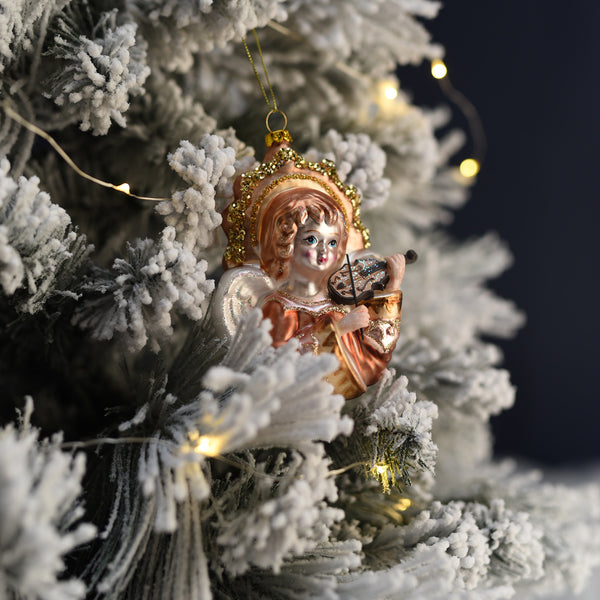 ANGEL - CHRISTMAS TREE ORNAMENT - GLASS