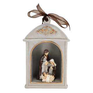 Nativity scene Christmas ornament 