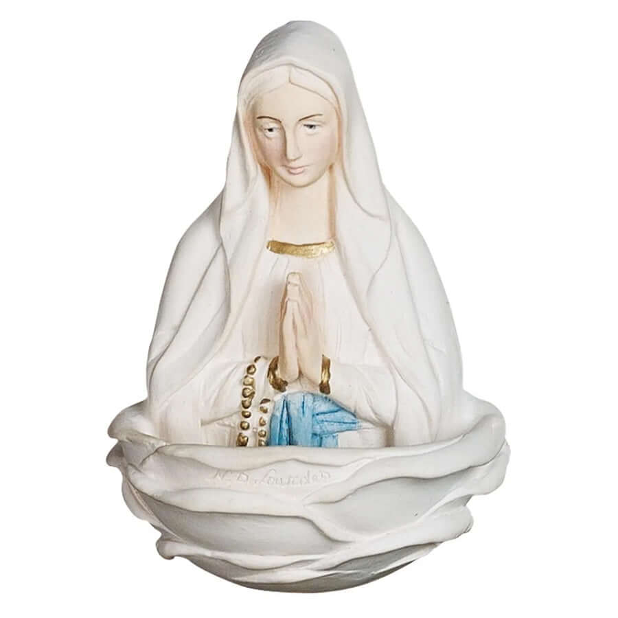 Our Lady of Lourdes Water Font | Savelli Religious