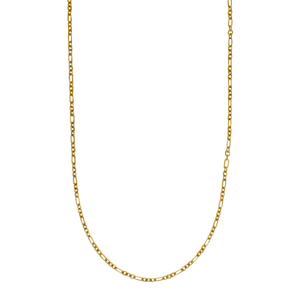 18K Gold Alternating Chain | Savelli Religious