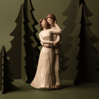 Bridal couple statue