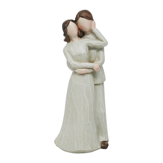 Bridal couple statue