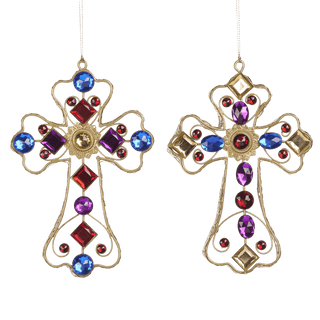 Crosses set Christmas tree ornament
