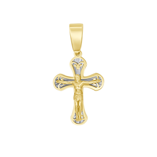 gold crucifix pendant 