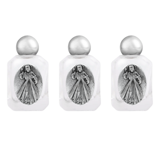 Divine Mercy Holy Water bottle set of 3
