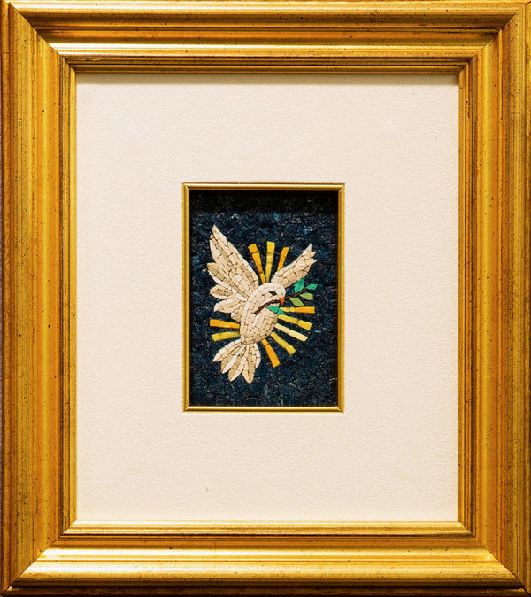 Dove of peace mosaic