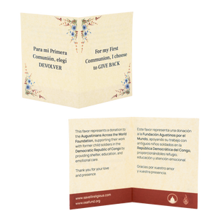 CANDLE - FIRST COMMUNION CHARITY FAVOR FOR OSAFUND