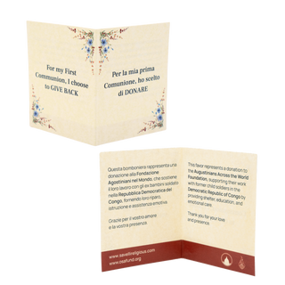 CANDLE - FIRST COMMUNION CHARITY FAVOR FOR OSAFUND