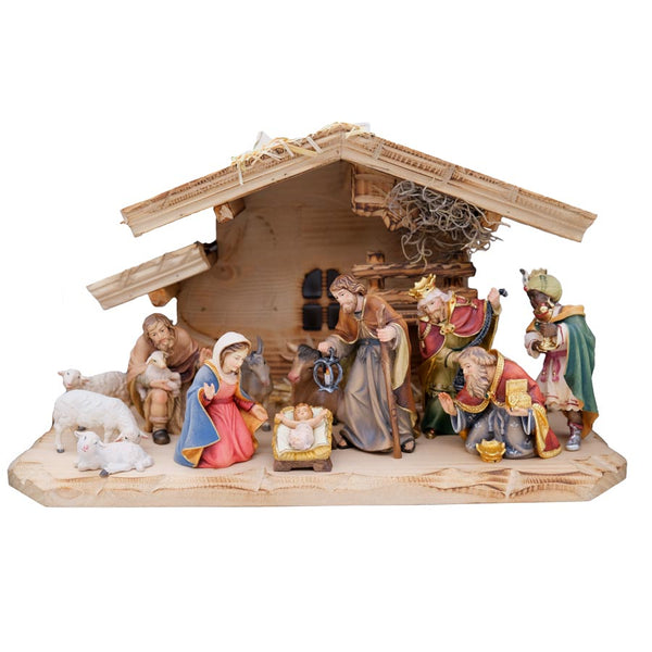 Nativity scene wood