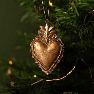 Heart-shaped Christmas Tree Ornament