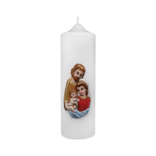 HOLY FAMILY CANDLE - RELIGIOUS CANDLE