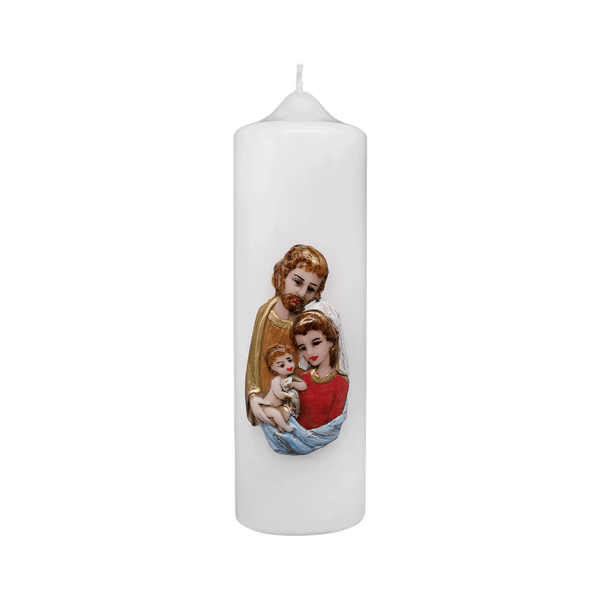 HOLY FAMILY CANDLE - RELIGIOUS CANDLE