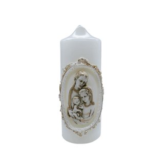 holy family votive candle