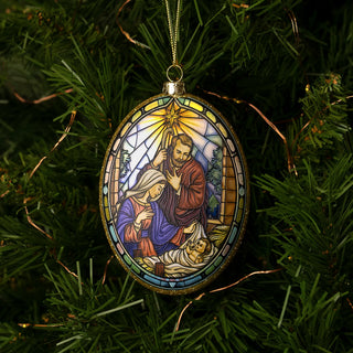 This Holy Family Christmas ornament