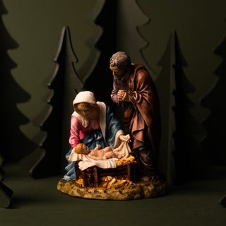 Nativity Scene Resin Statue