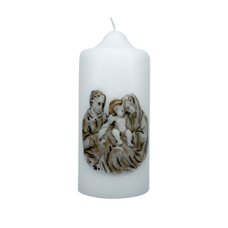 HOLY FAMILY CANDLE - RELIGIOUS CANDLE