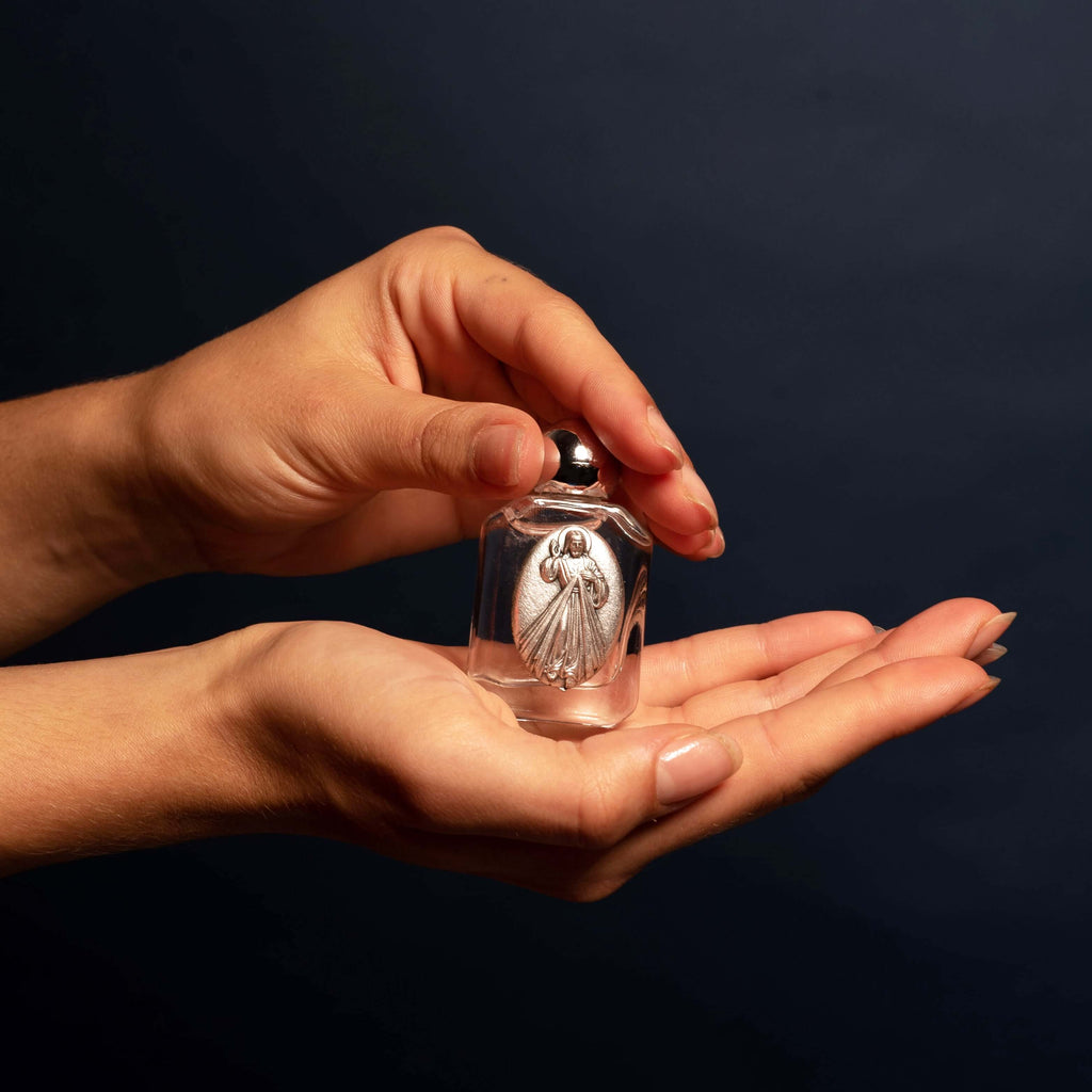 Divine Mercy Holy Water Bottle Savelli Religious