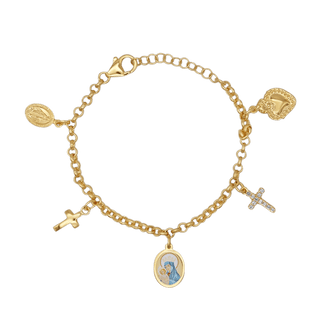 Mater Ecclesiae Charms Bracelet
