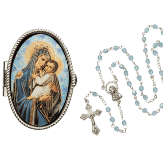 mater ecclesiae rosary box 
