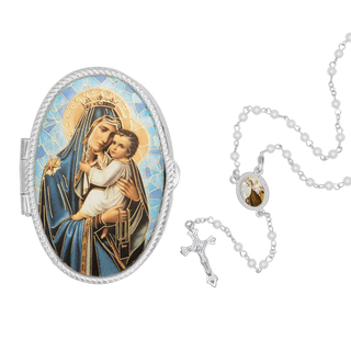 mater ecclesiae rosary box 