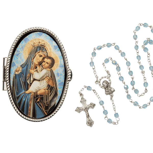 mater ecclesiae rosary box 