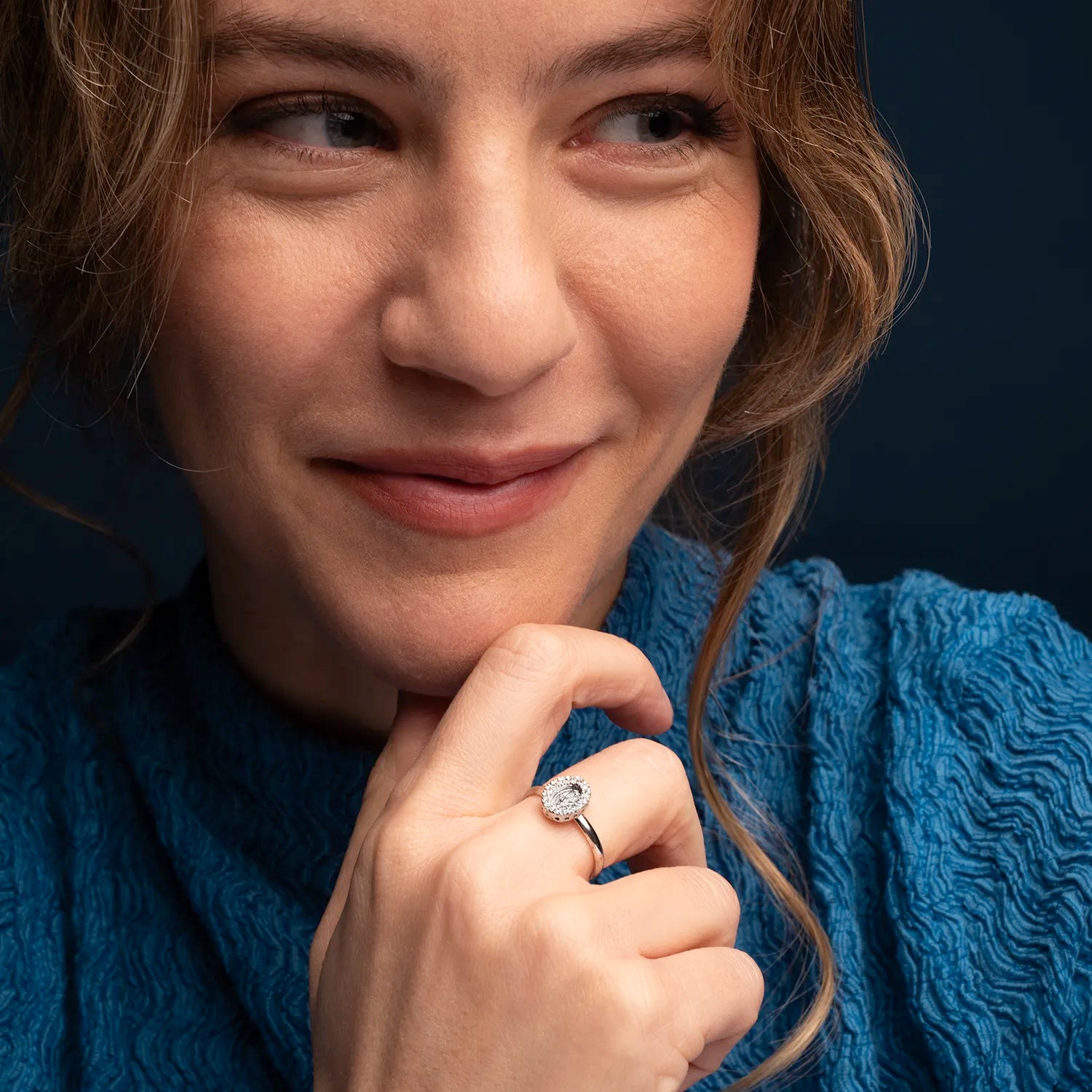 Anello Con Medaglia Miracolosa In Argento Sterling - Foto 11