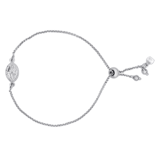 MIRACULOUS MEDAL BRACELET - SILVER
