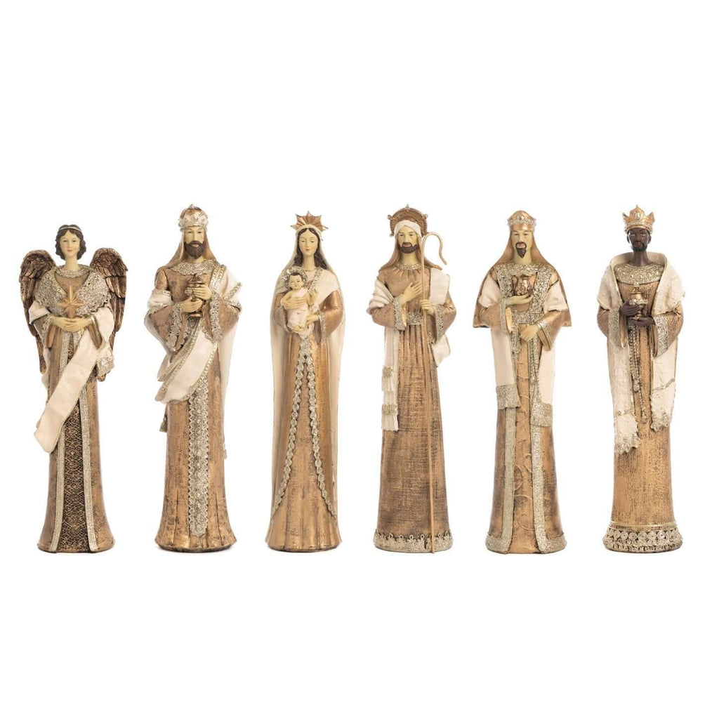 Modern Nativity Set in Resin | Savelli Religious