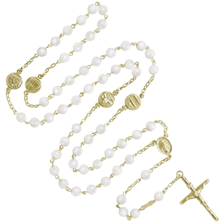 Mother of Pearl rosary bead