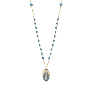 Our Lady of Grace beaded necklace