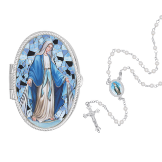 MADONNA MIRACOLOSA - ROSARIO SCATOLA - METALLO