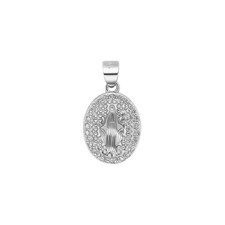 OUR LADY OF GRACE MEDAL - SILVER