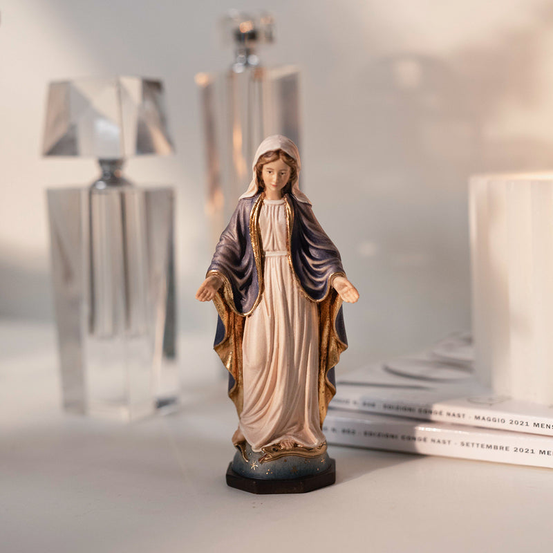 OUR LADY OF GRACE - STATUE - WOOD