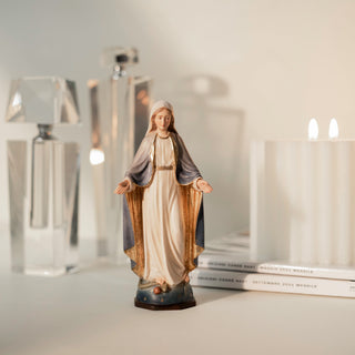 OUR LADY OF GRACE - STATUE - WOOD