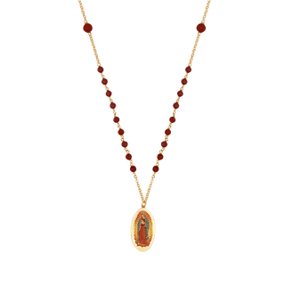 Our Lady of Guadalupe Beaded necklace