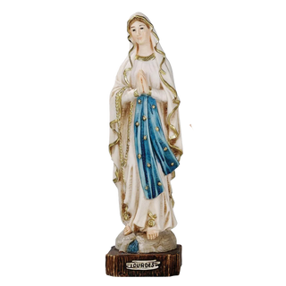 Our Lady of Lourdes resin statue
