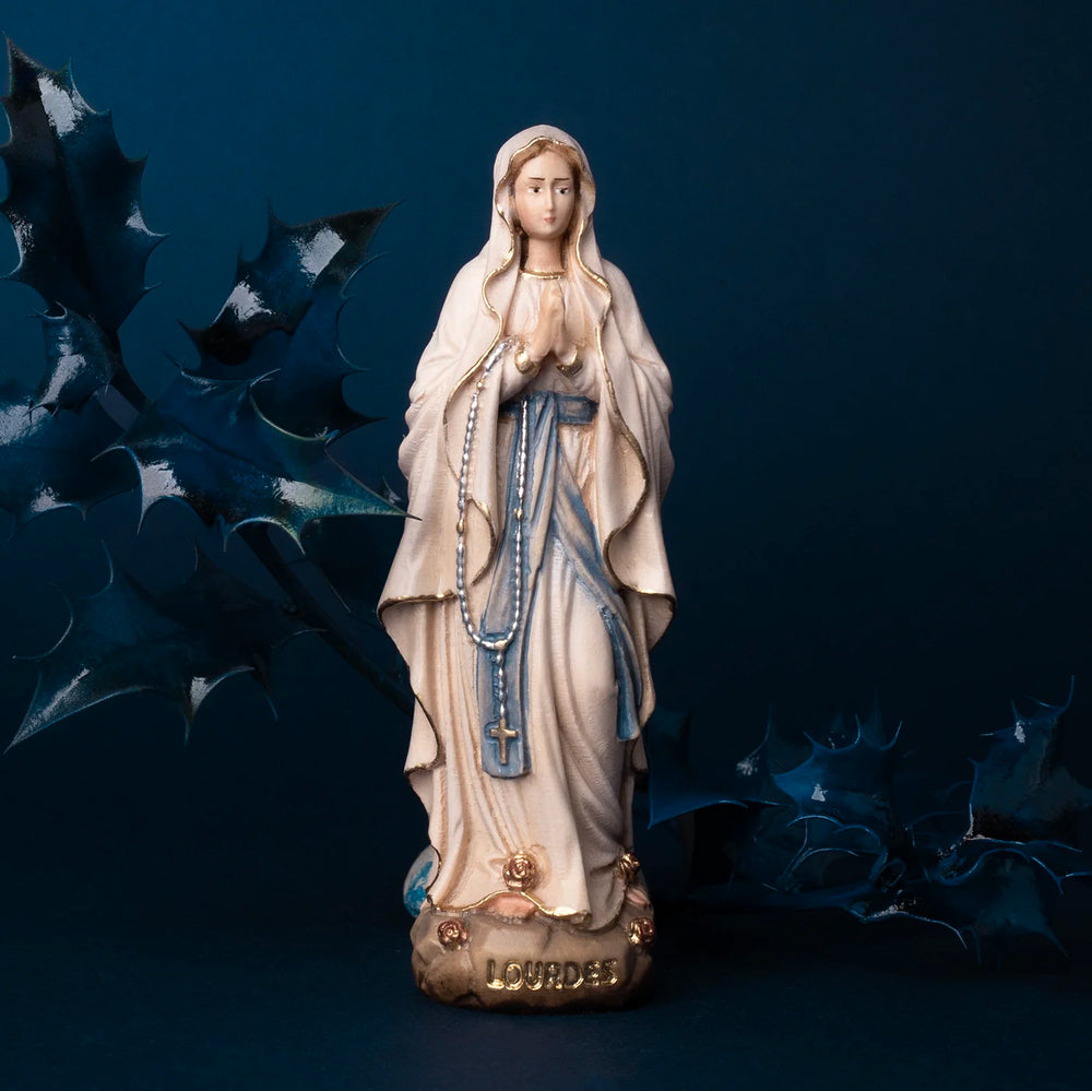Statue of a our lady of lourdes